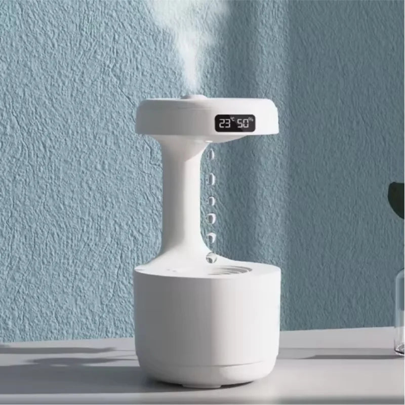 Humidificateur Anti-Gravité 800ml – Silencieux, Purification et Veilleuse