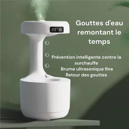 Humidificateur Anti-Gravité 800ml – Silencieux, Purification et Veilleuse