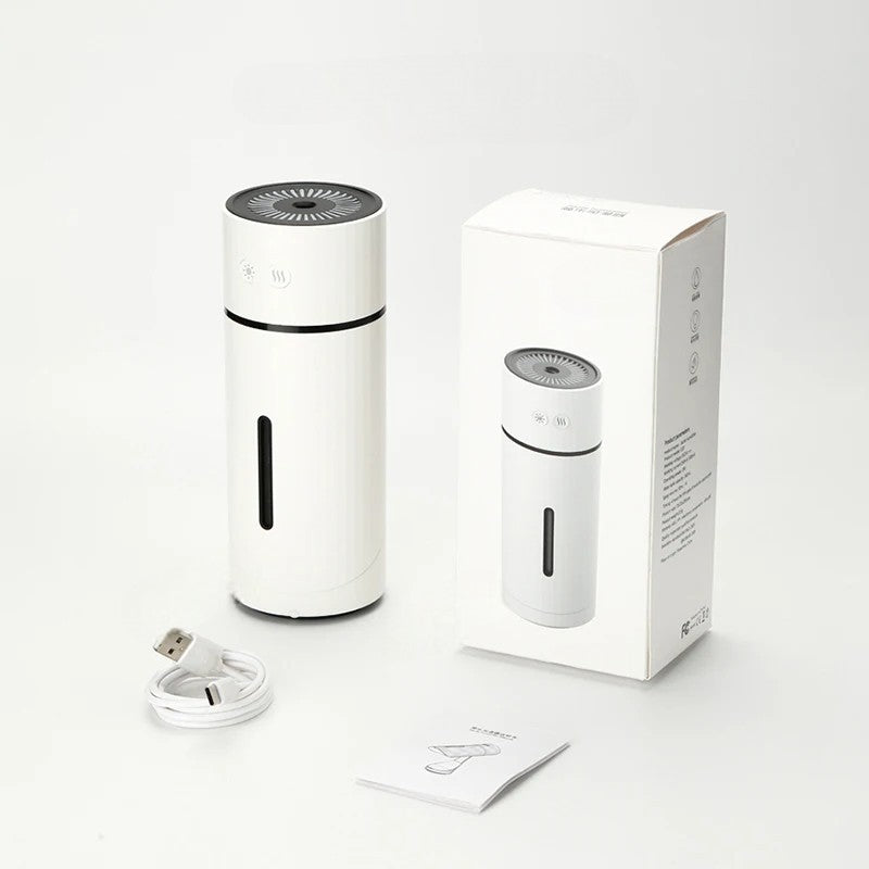 260 ml kabelloser USB-Aromatherapie-Diffusor, wiederaufladbarer 1000-mAh-Akku, Ultraschall und leise